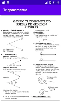 Trigonometría Preuniversitario android App screenshot 5